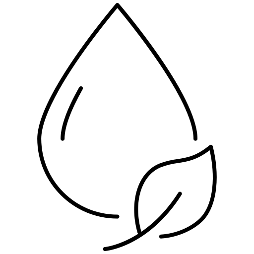 Olajcsepp levéllel